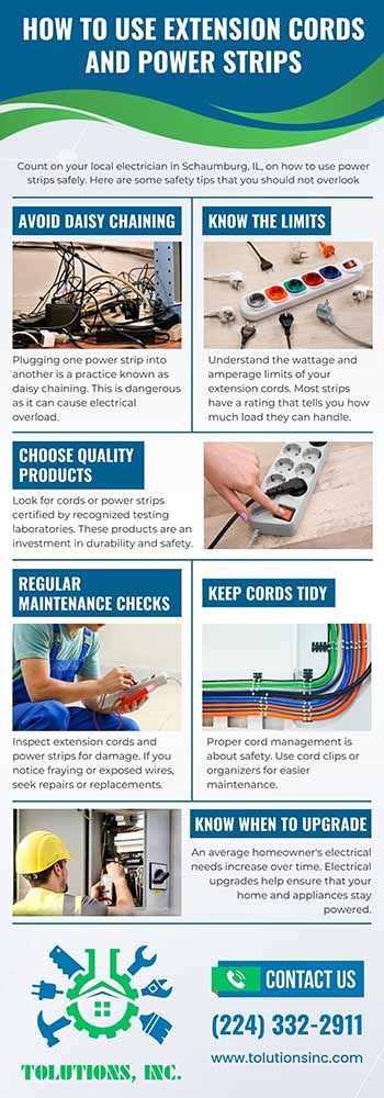 How to use extension cords and power strips